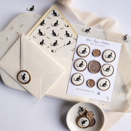 The Art of Simplicity - Crafting Heartfelt Messages with Smaller Notecards - Wax-Paper-Ribbon