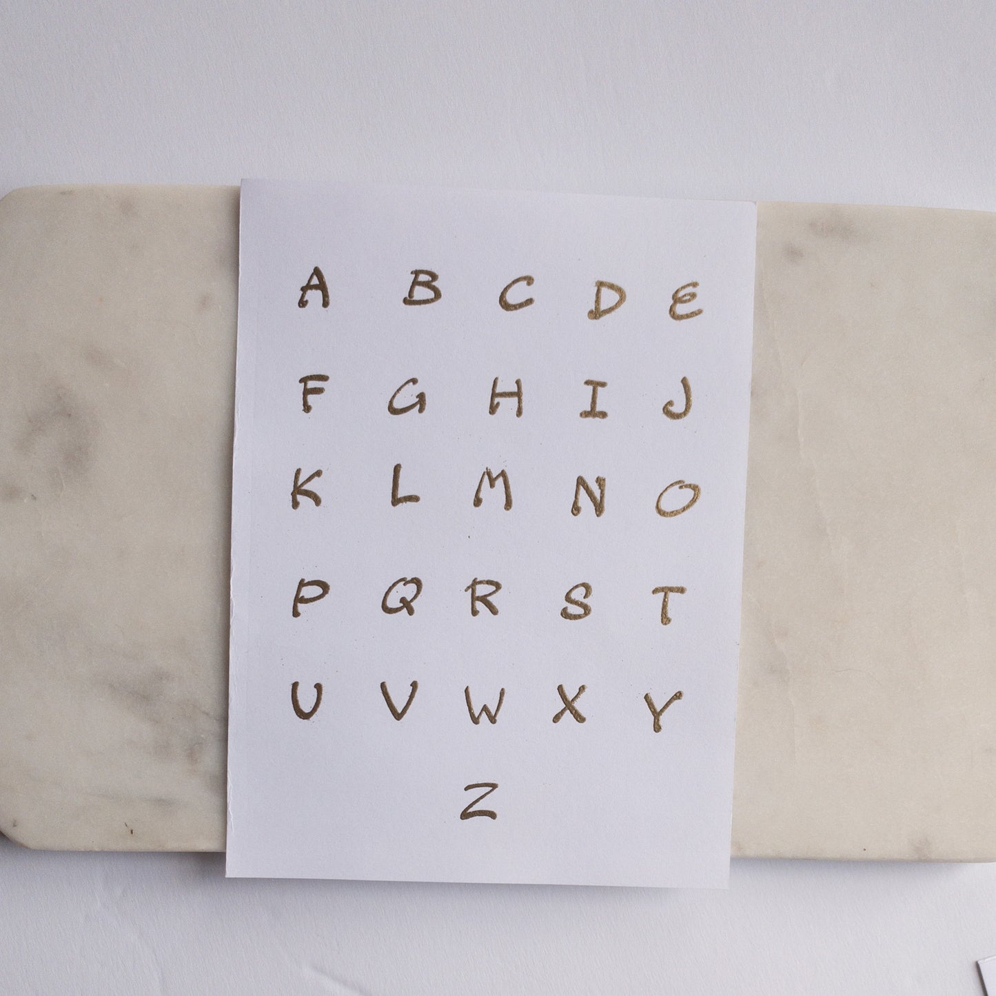 Pink Swirl Marble- Notecard set