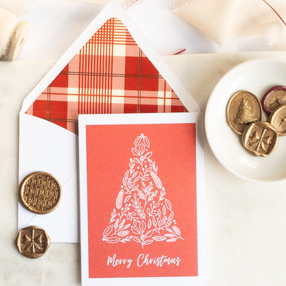 Merry Christmas Tree Gift Tags- Set of 8