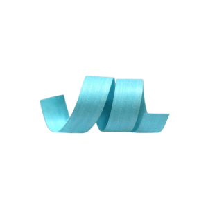 Aqua Ribbon %100 Cotton - Wax - Paper - RibbonRibbon