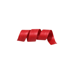 Red Ribbon %100 Cotton - Wax - Paper - RibbonRibbon