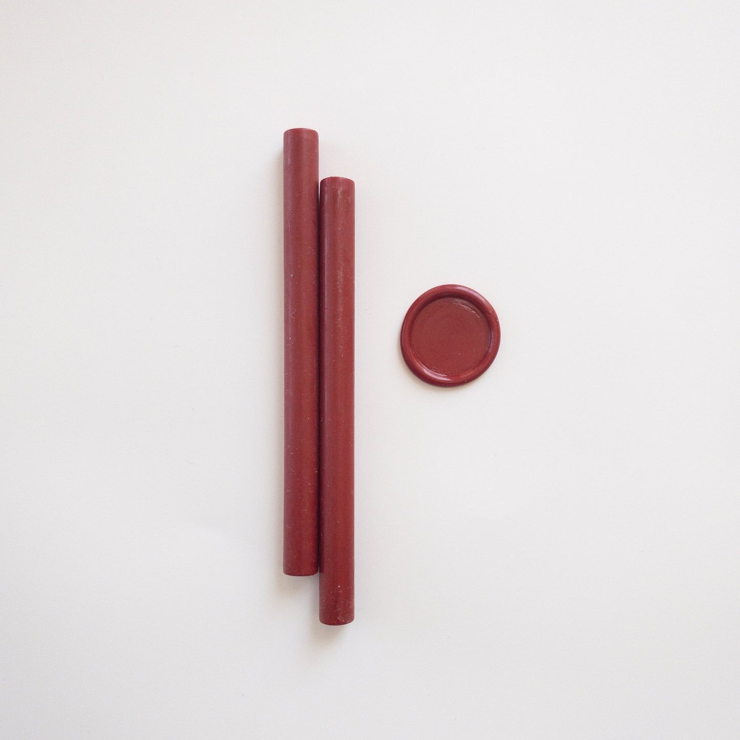 Sealing Wax Sticks for Glue Gun — Set of 5, Single Color - Wax - Paper - RibbonWax Seal