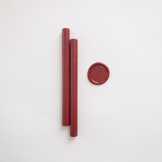 Sealing Wax Sticks for Glue Gun — Set of 5, Single Color - Wax - Paper - RibbonWax Seal