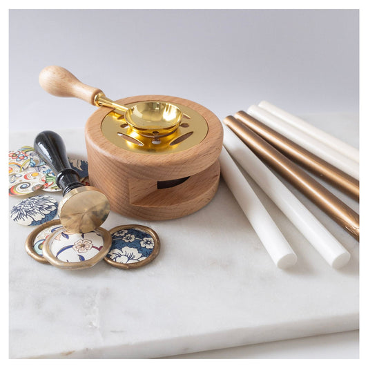 The Final Impression Wax Seal Kit - Wax-Paper-RibbonWax Seal Kit