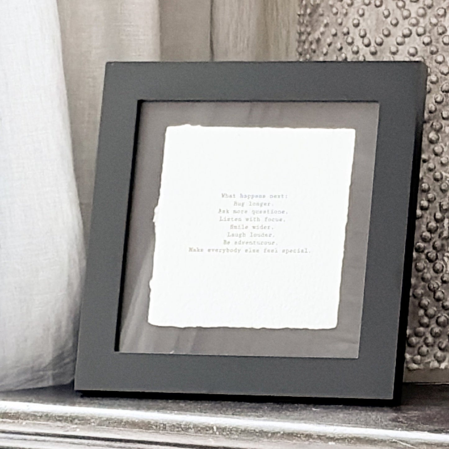 What Happens Next - Keepsake - Wax-Paper-RibbonKeepsake